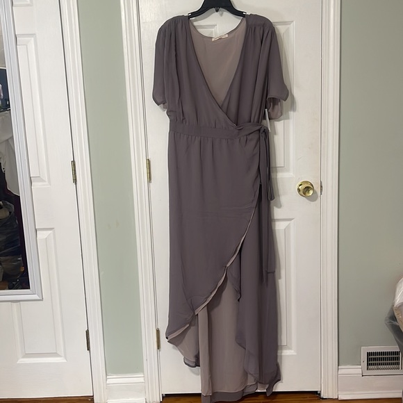 Standards and Practices Robin Wrap Maxi Dress (NWOT) - Picture 3 of 7